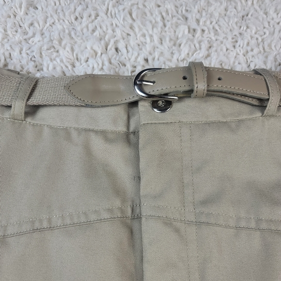 Vintage High Waisted Mom Short. Size 10. Taupe - Picture 4 of 9